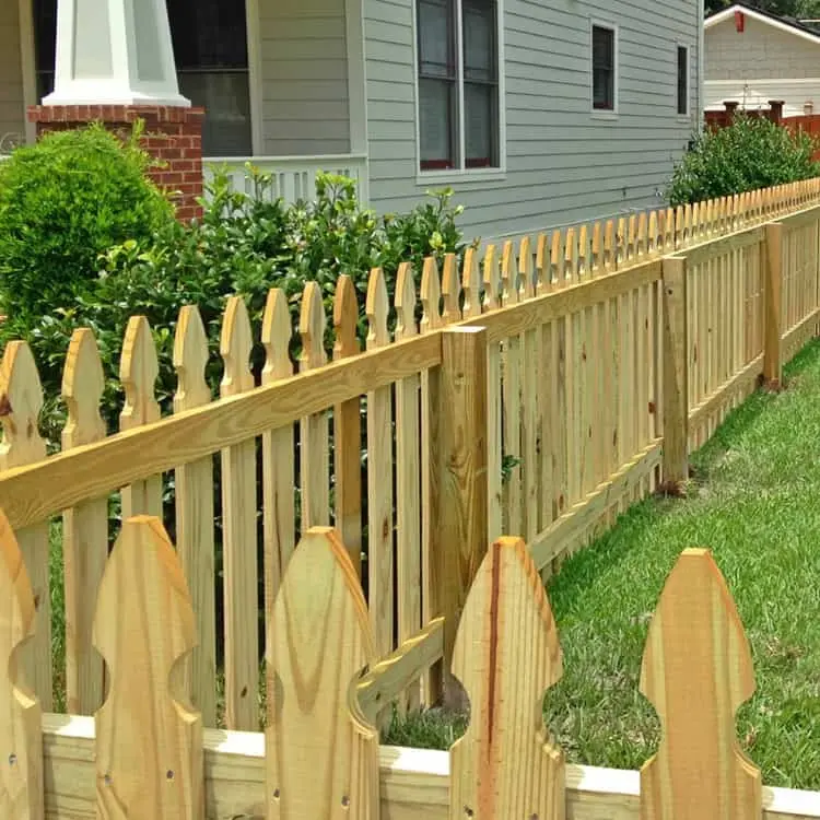 Wood Picket Fence Conshohocken Fence Installation