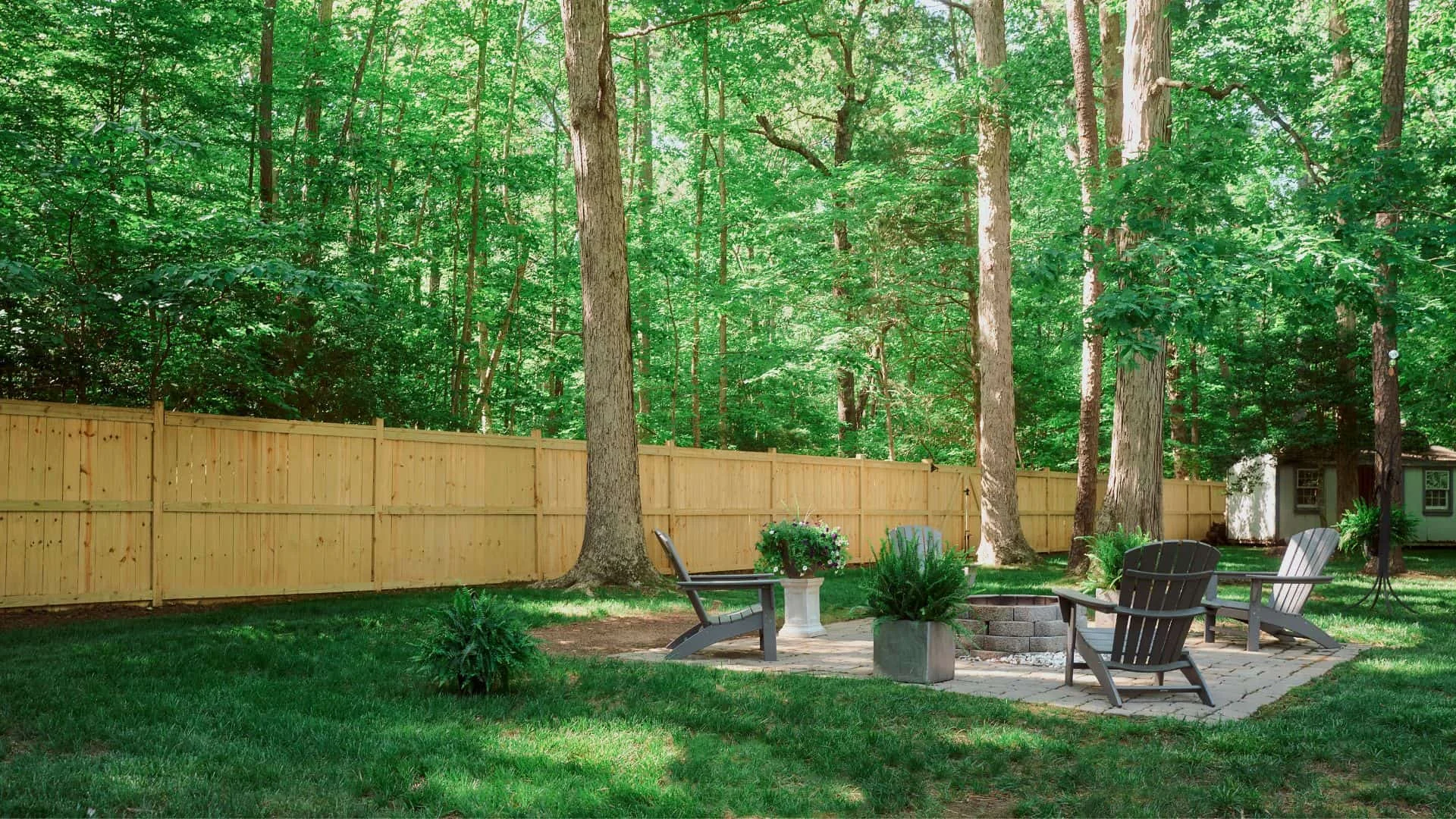 Here Is How To Create Your Very Own Custom Oasis With A Stunning Backyard Fence Installation