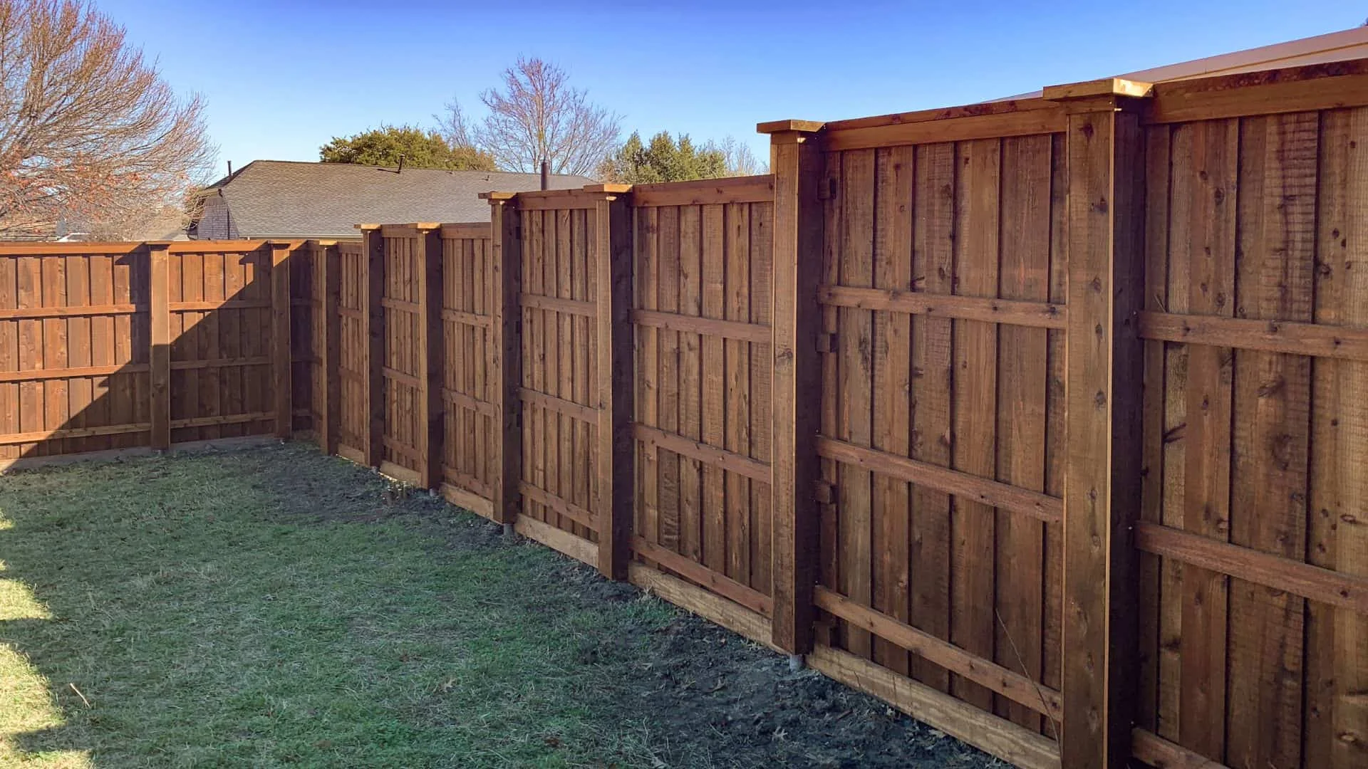 Latham fence builder of cedar fences