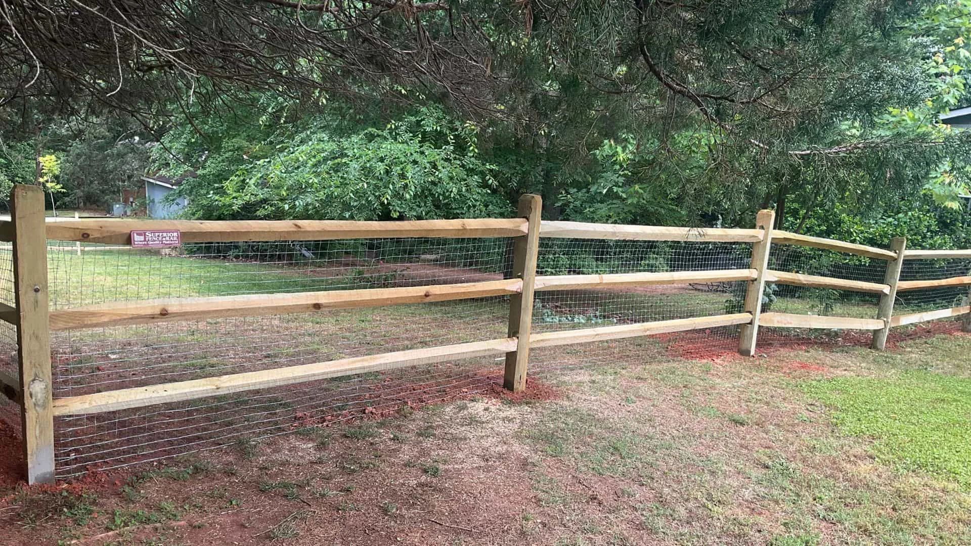 Split Rail Fence Installers Near Me Can Be Found At Superior Fence & Rail In Charlotte